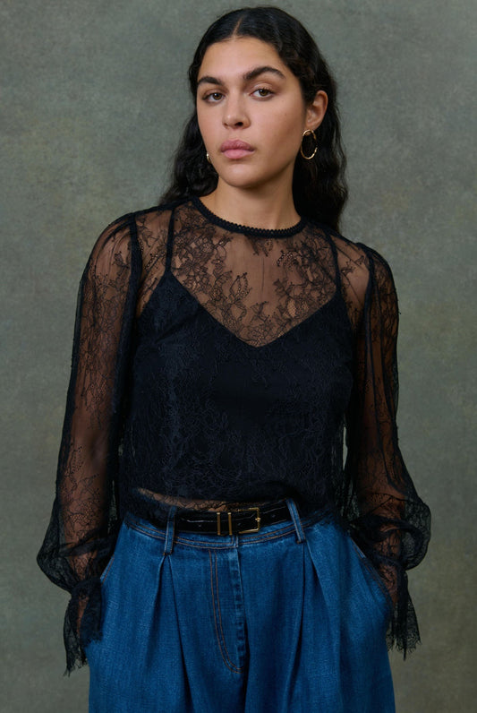 Blouse B0324 Loli Black