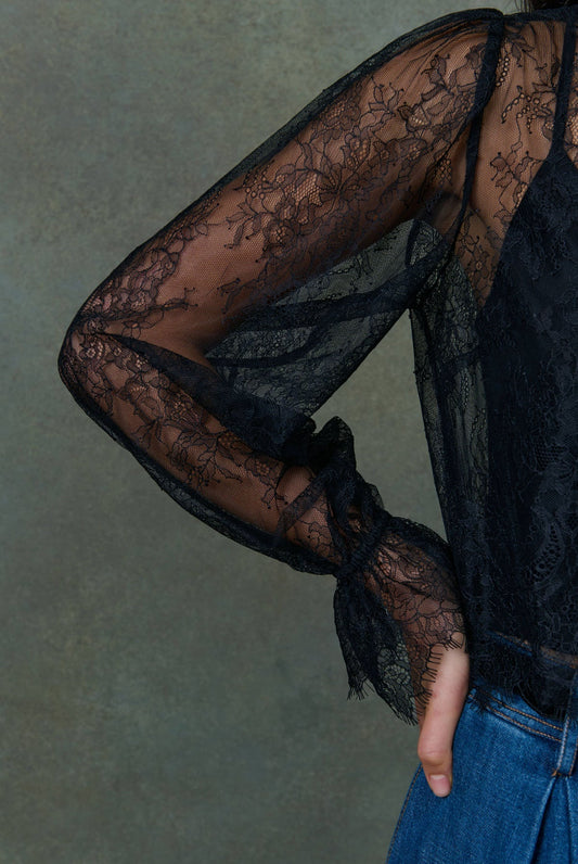 Blouse B0324 Loli Black