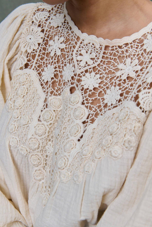 Blouse B0121 Riya Cream