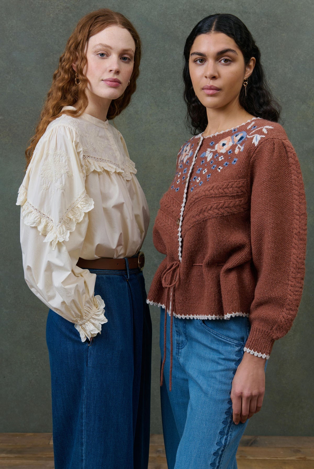 Cardigan Sandya Chestnut