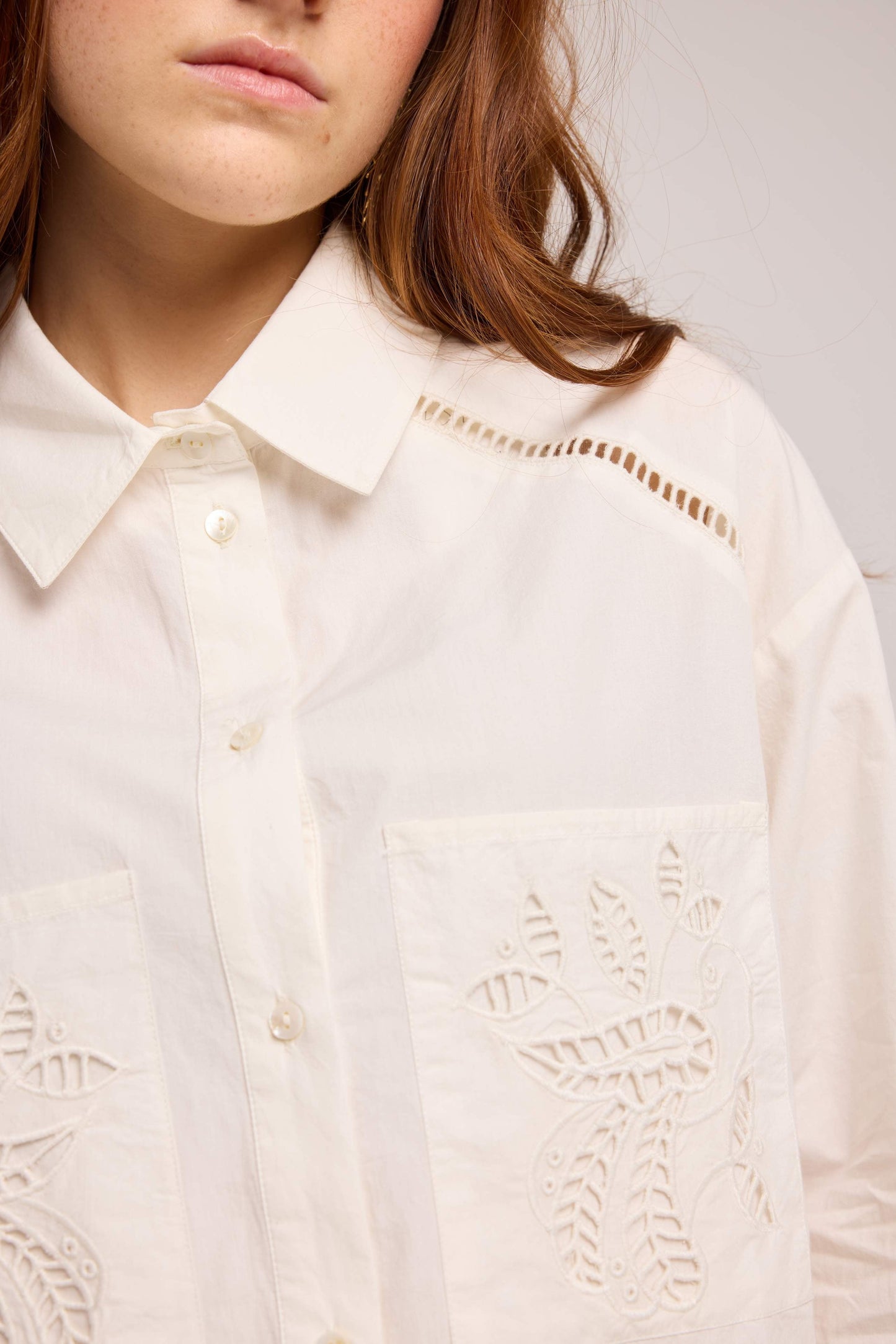 Shirt Birdie Ecru