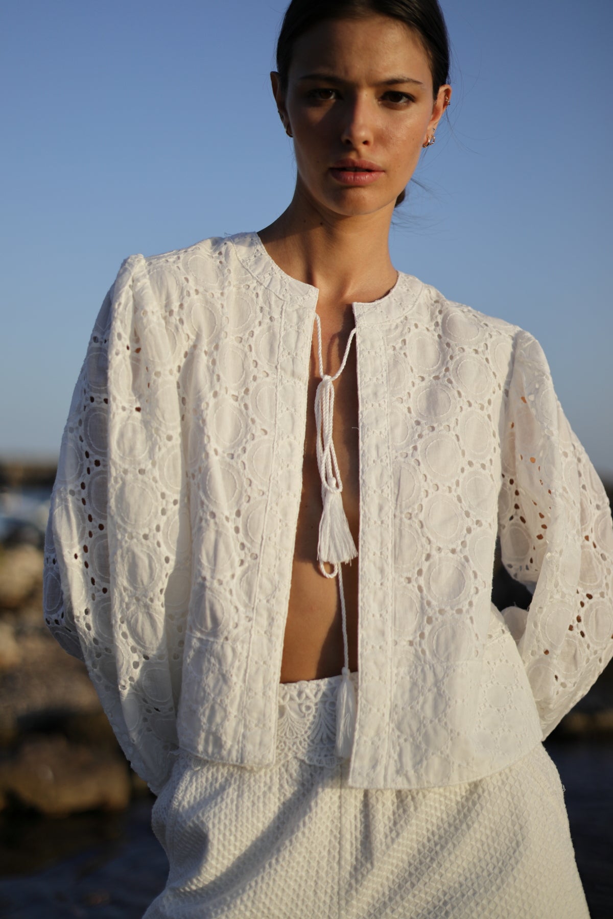 Jacket Bj30 White