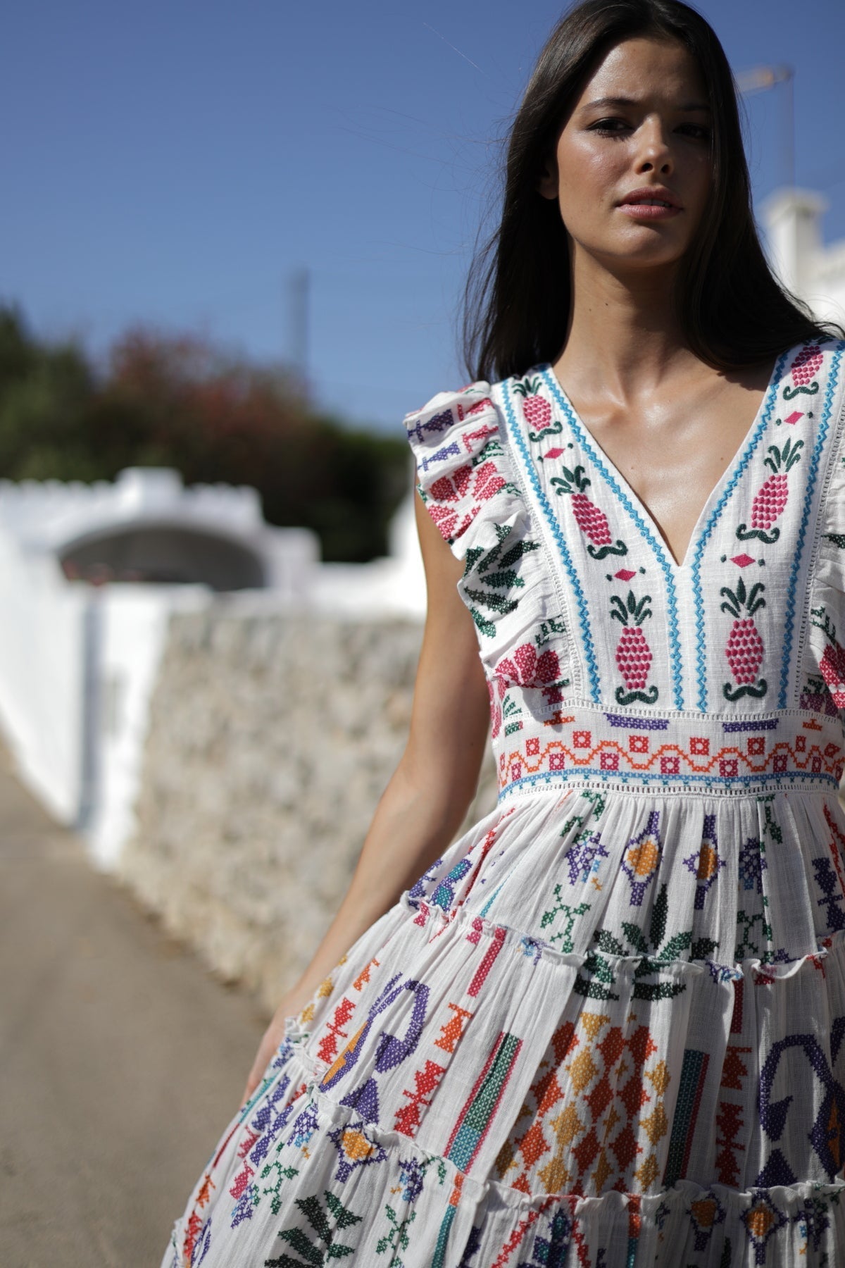 Dress Rosario Zihua Br139 Multi