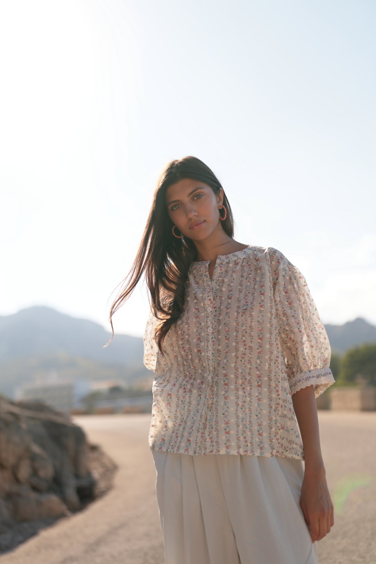 Blouse Fl202 Natural