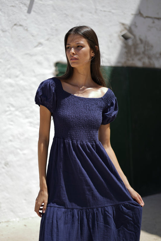Dress Sl643 Blue