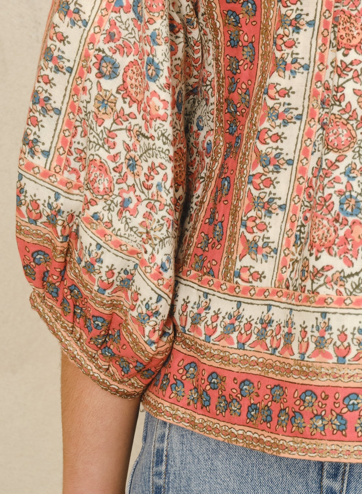 Jacket 646046 Cass Print Jkt Coral