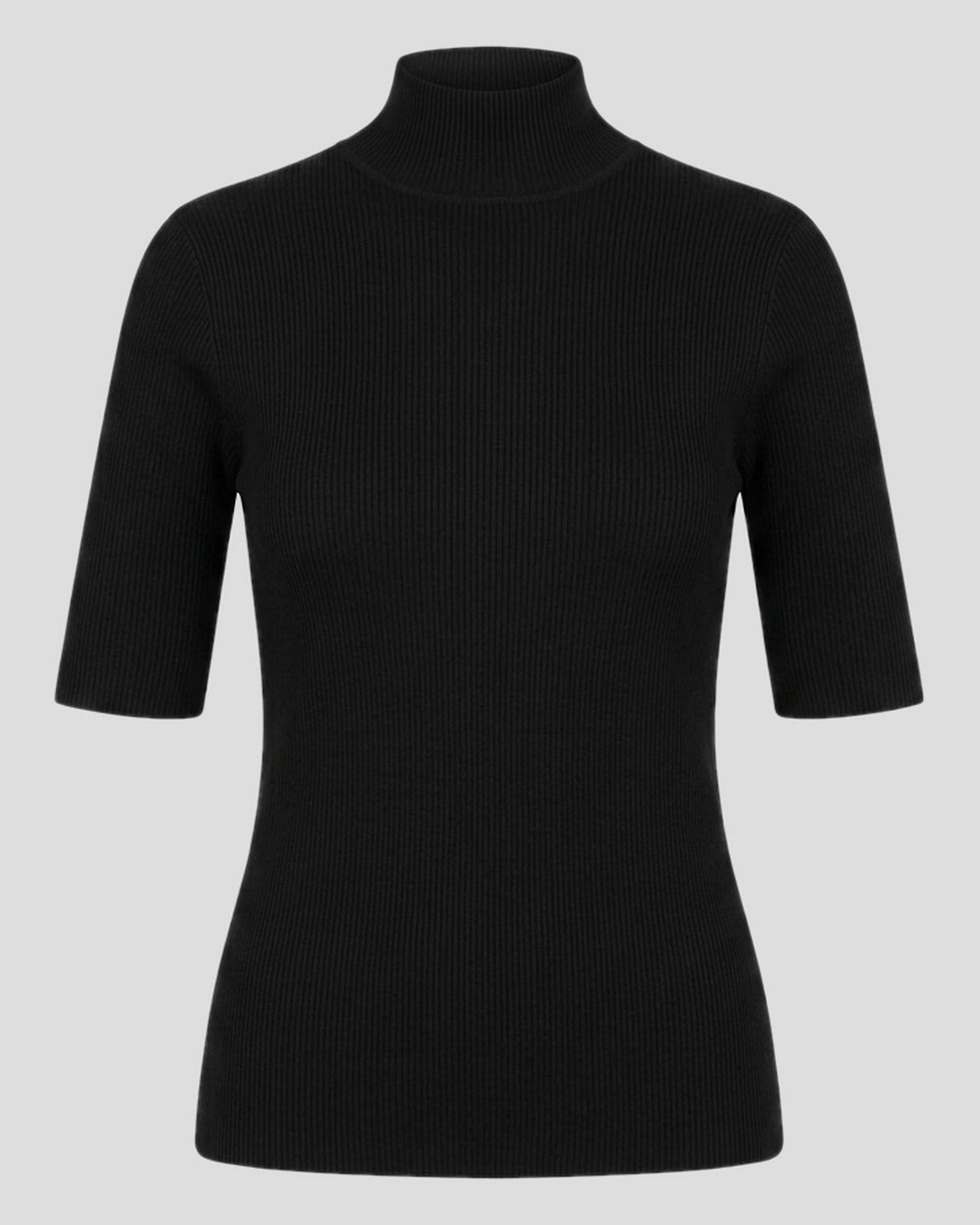 Majestic | Extrafine Merino Turtleneck - Black