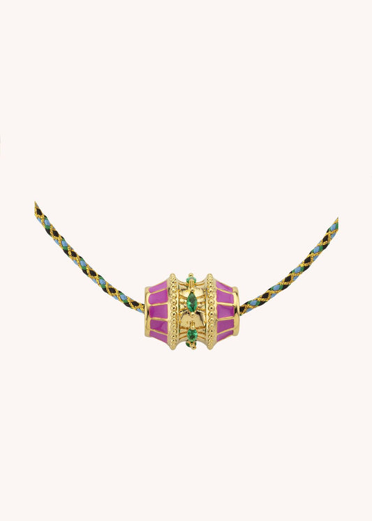 Necklace Fuchsia Talis Co-269g Gold