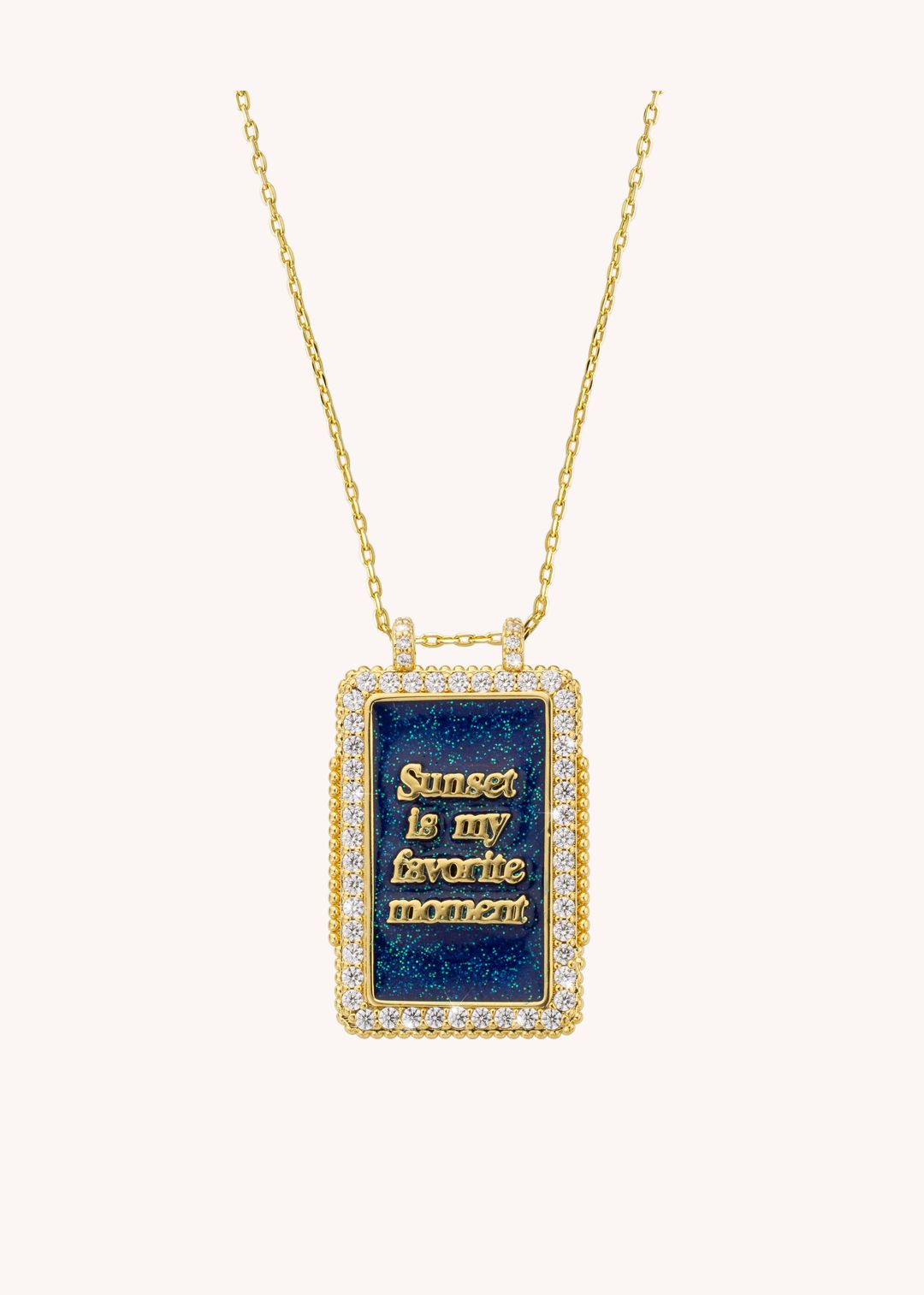 Necklace Sunset Twice Co-296g Gold