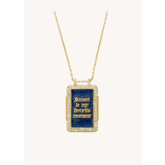 Necklace Sunset Twice Co-296g Gold