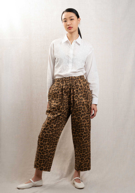 Pants 21469 Panther 21469 Panthere Brown-Black