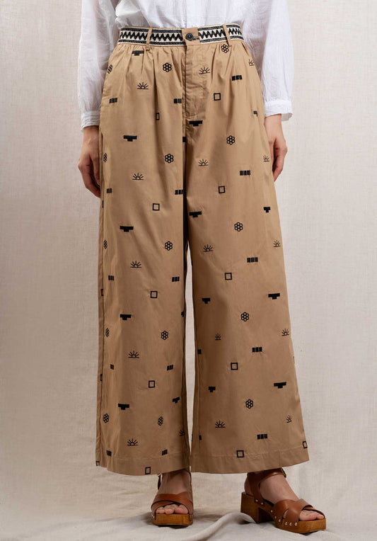 Pants Md7269 Beige