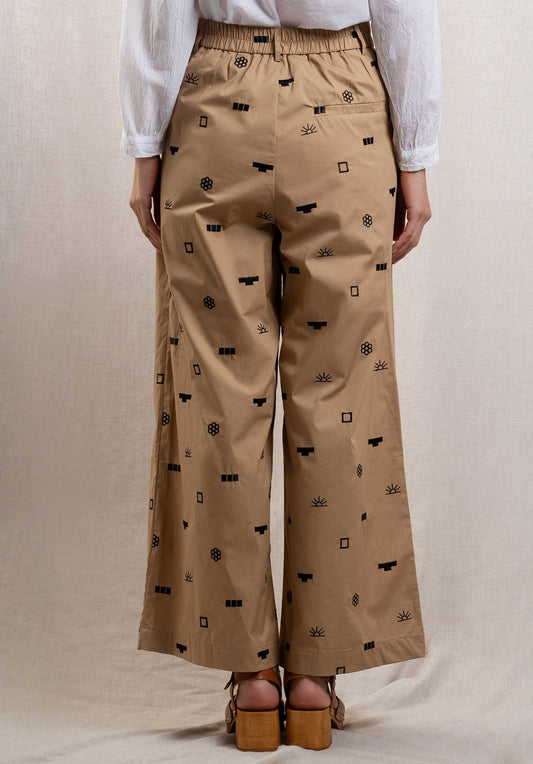 Pants Md7269 Beige