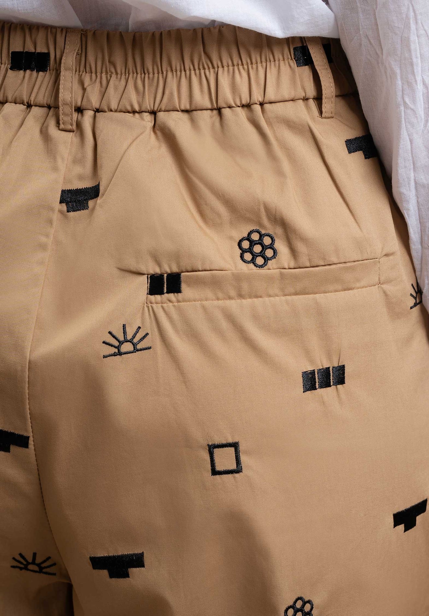 Pants Md7269 Beige