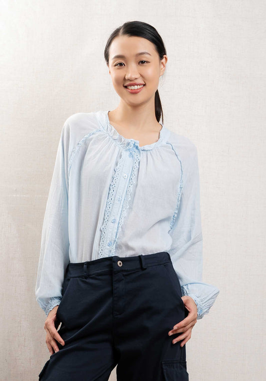 Blouse 1100521 Light-Blue
