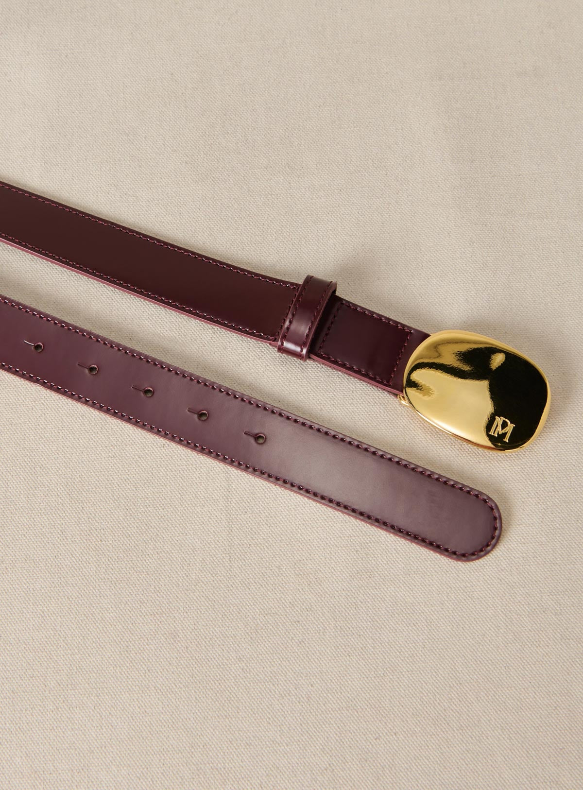Belt 225ako Bordeaux