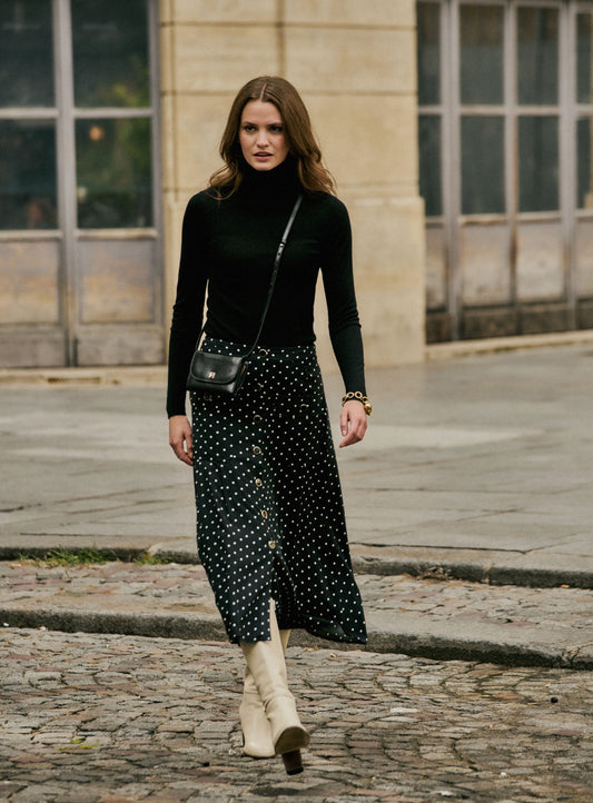 Skirt 225jazz 225jazz Pois Noir