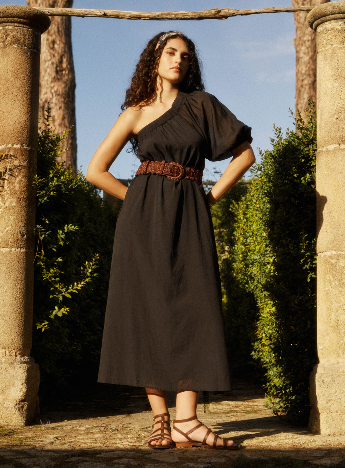 Petite Mendigote | Belt Adelia - Hand-Braided Raffia