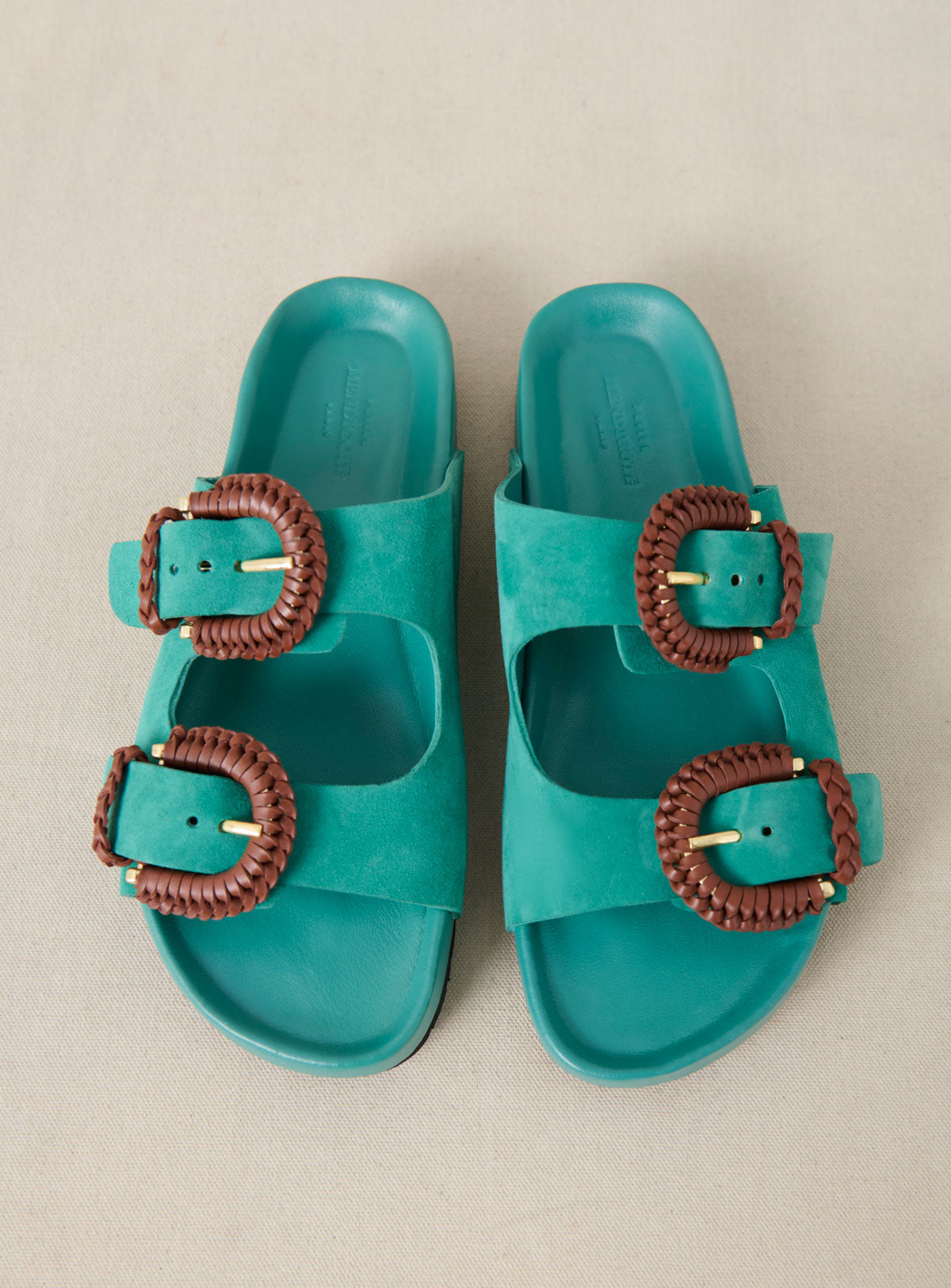 Sandal Cora S Cora Suede Agave