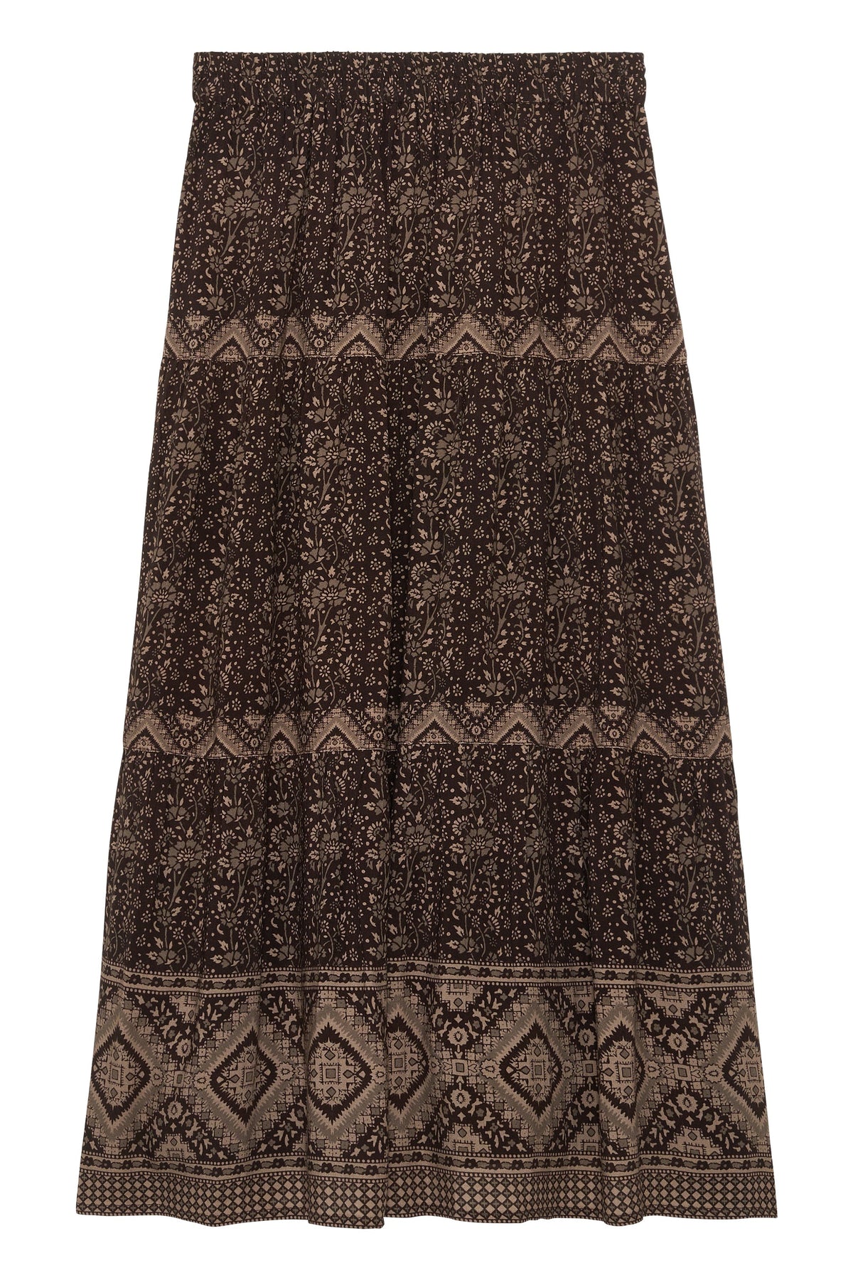 Petite Mendigote | Joseline Skirt - e Viscose Chocolat