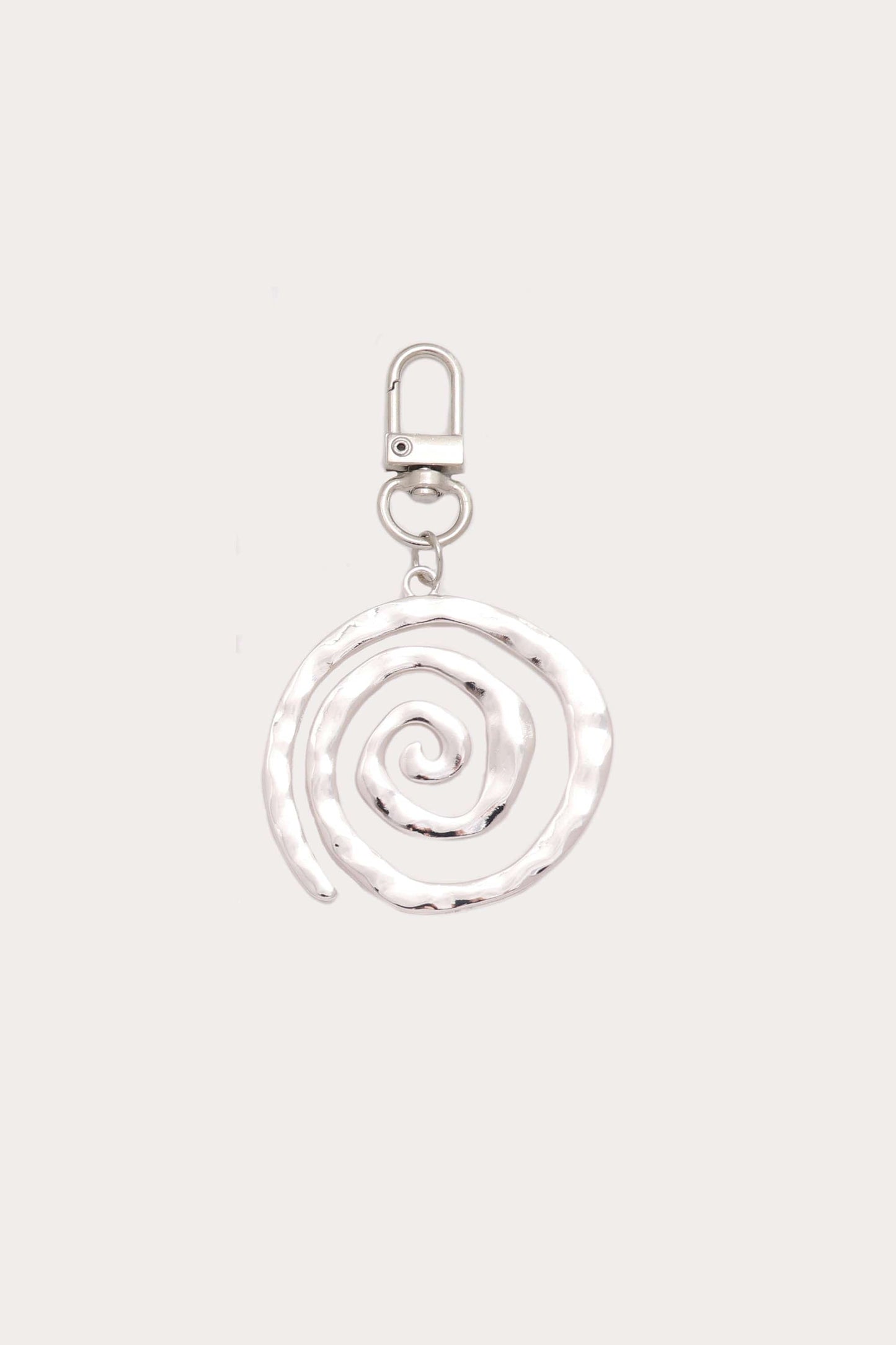 Ms17022 Key Char Swirl Key Chain Gold