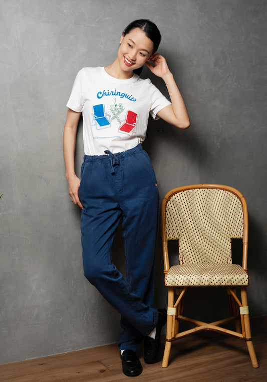 Pants Wp30 Tencel Fem Pants Indigo-122