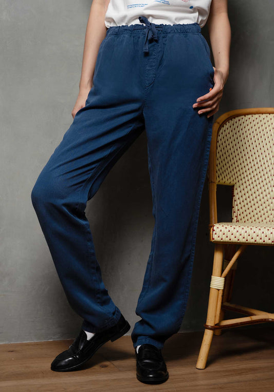 Pants Wp30 Tencel Fem Pants Indigo-122