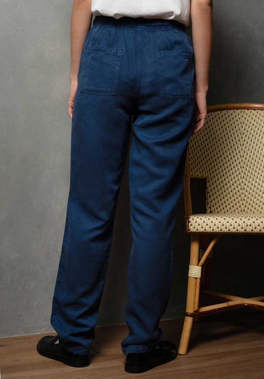 Pants Wp30 Tencel Fem Pants Indigo-122