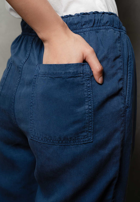 Pants Wp30 Tencel Fem Pants Indigo-122