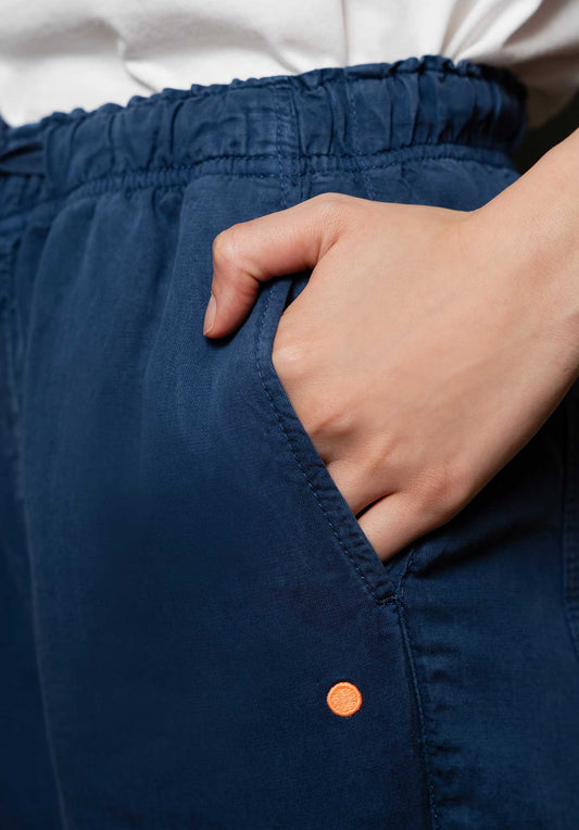 Pants Wp30 Tencel Fem Pants Indigo-122