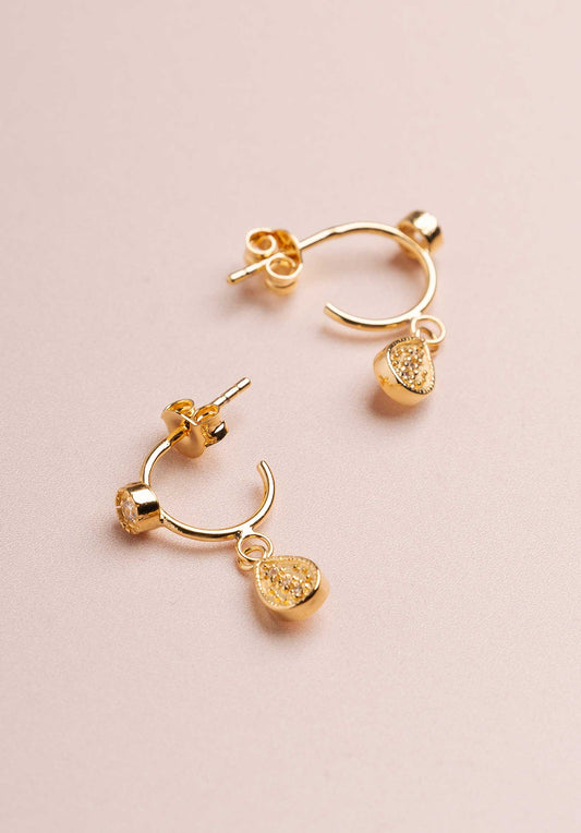Earring Hi128 Mina Creoles Gold