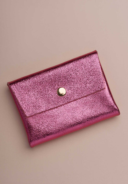 Pouch Lcl22 Double Com Porte Rose-Fonce