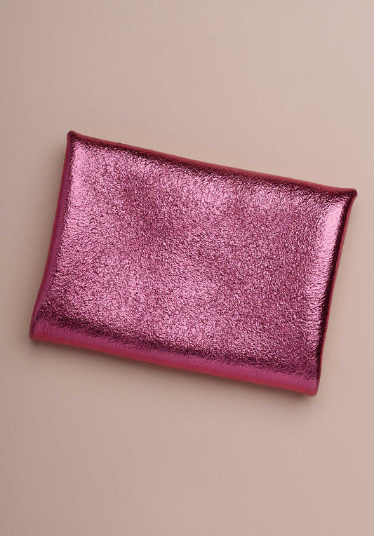 Pouch Lcl22 Double Com Porte Rose-Fonce