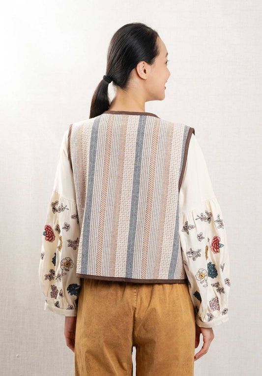 Gilet 5000122a Beige