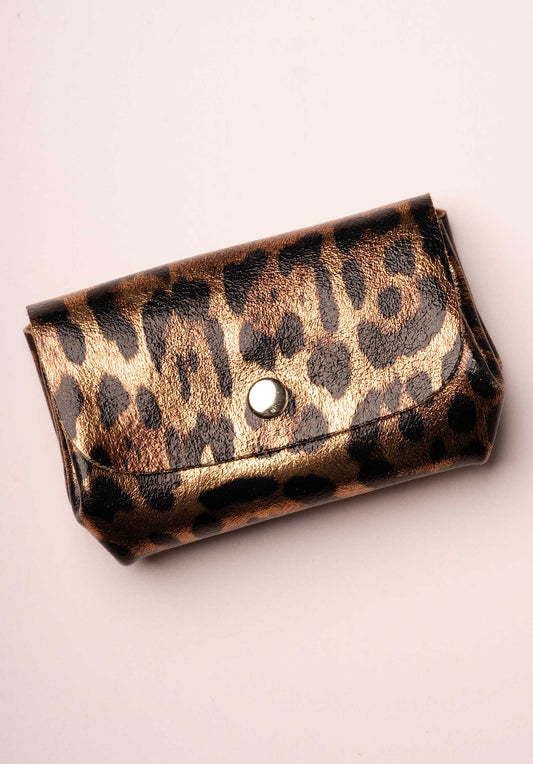 Pouch Lcl42 Accordeon Porte Leopard-Clair