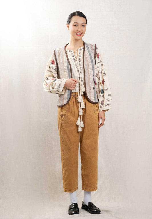 Gilet 5000122a Beige