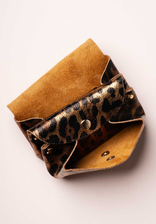 Pouch Lcl42 Accordeon Porte Leopard-Clair