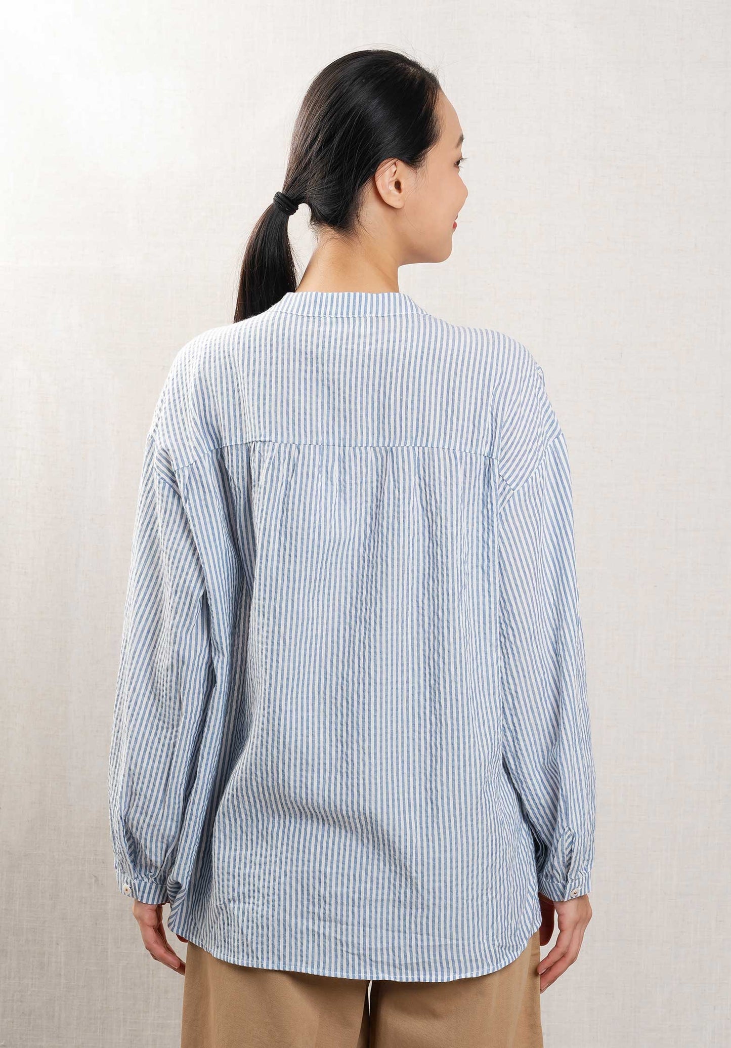 Blouse 90187 Blue