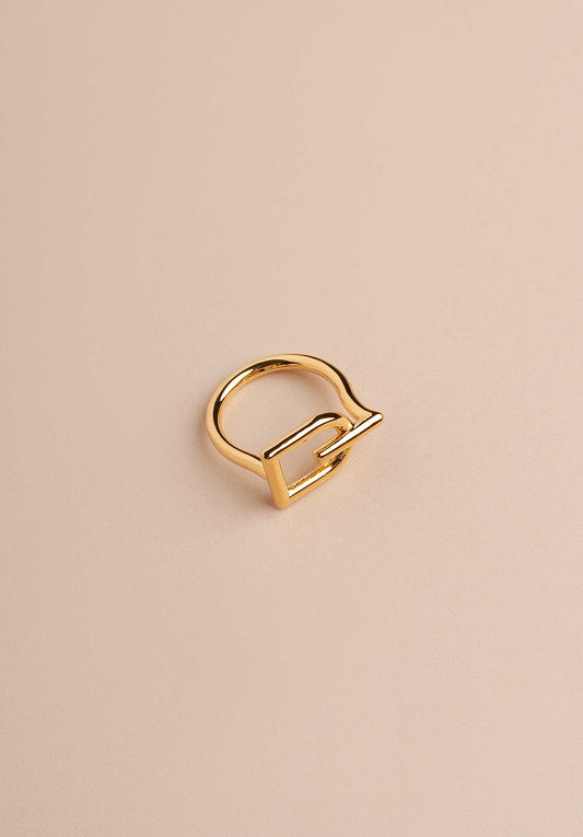 Jwrin00090glgl0000s Ring Mini Ascot Stirr Gold