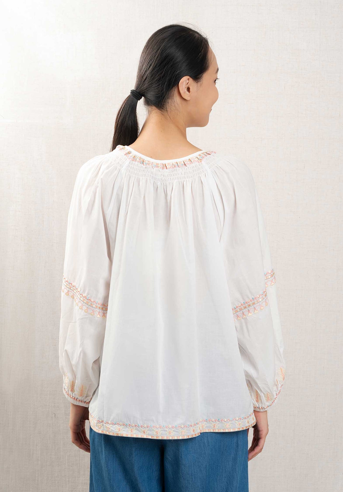 Blouse La3822 White