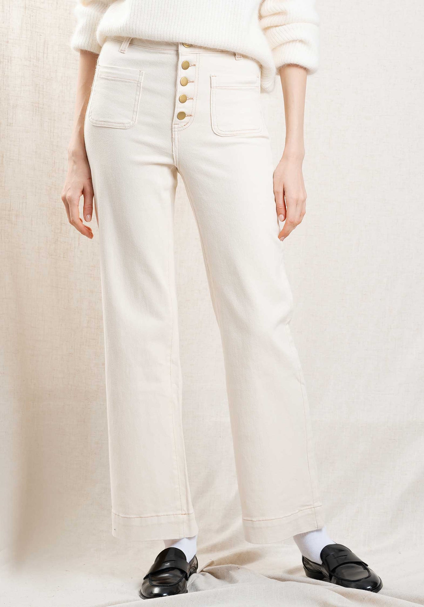 Jeans 123001 Ecru