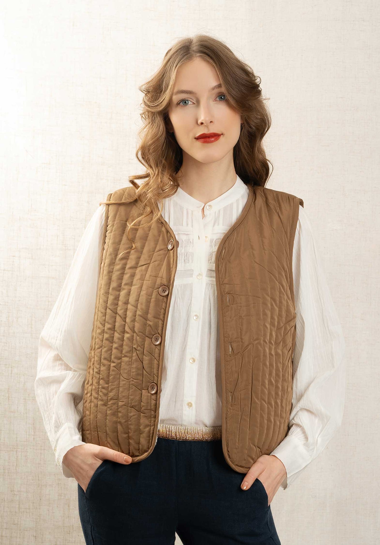 Gilet Sc162 Brown
