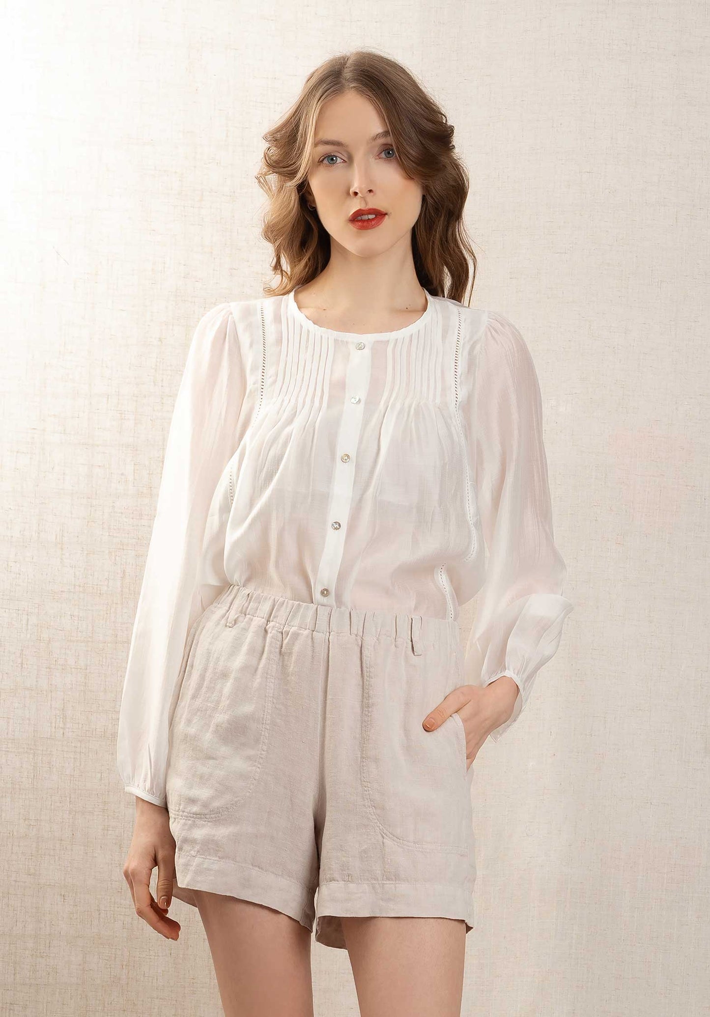 Blouse Sc151 White