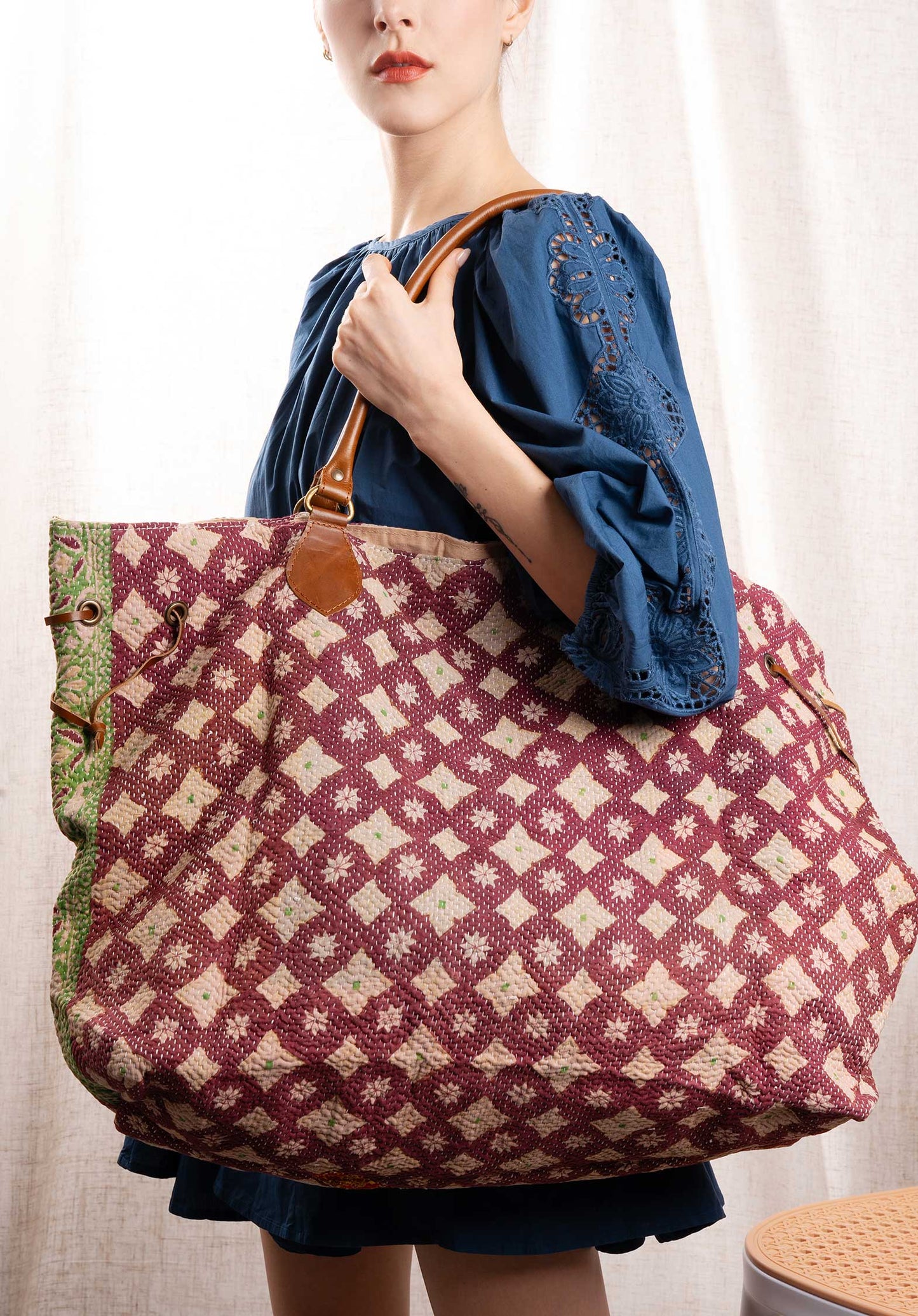 Travel Bag Kant Kantha Week End Multi