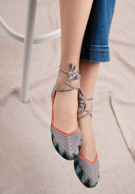 Ballerina Ba-02-06 Ballerina High Poppy-Grey