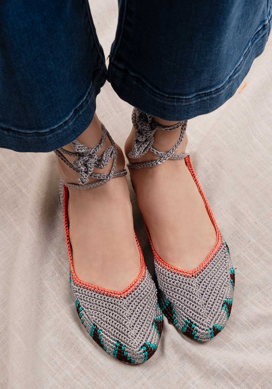 Ballerina Ba-02-06 Ballerina High Poppy-Grey