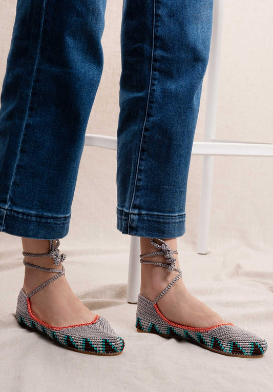 Ballerina Ba-02-06 Ballerina High Poppy-Grey