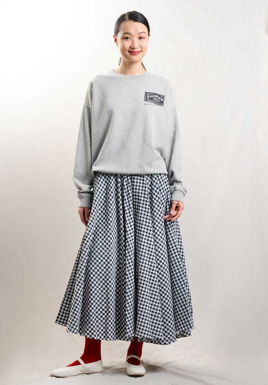 Skirt Sc233 Black-White
