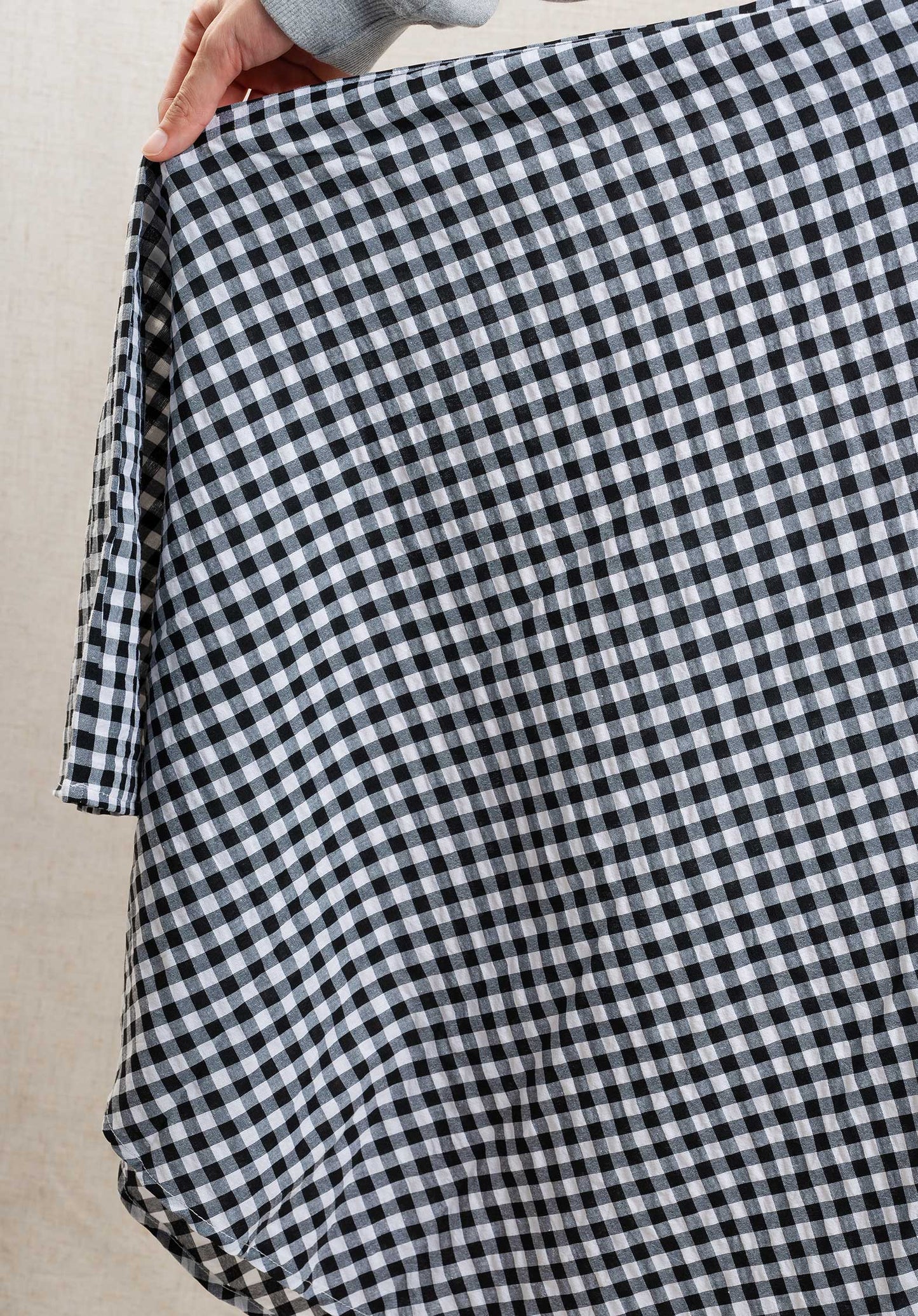 Skirt Sc233 Black-White