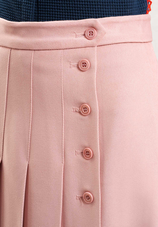 Skirt G3fsk02m8 Camelia Pleats Indi-Pink